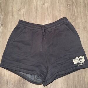 White Fox Sweat Shorts